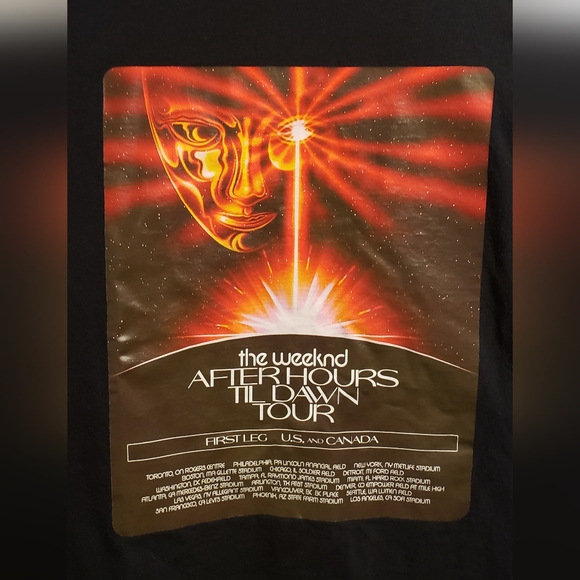 The Weeknd T-shirt After Hours Till Dawn Tour - Picture 2 of 3